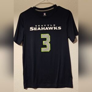 NFL Seattle Seahawks Black and Green Kids Tee